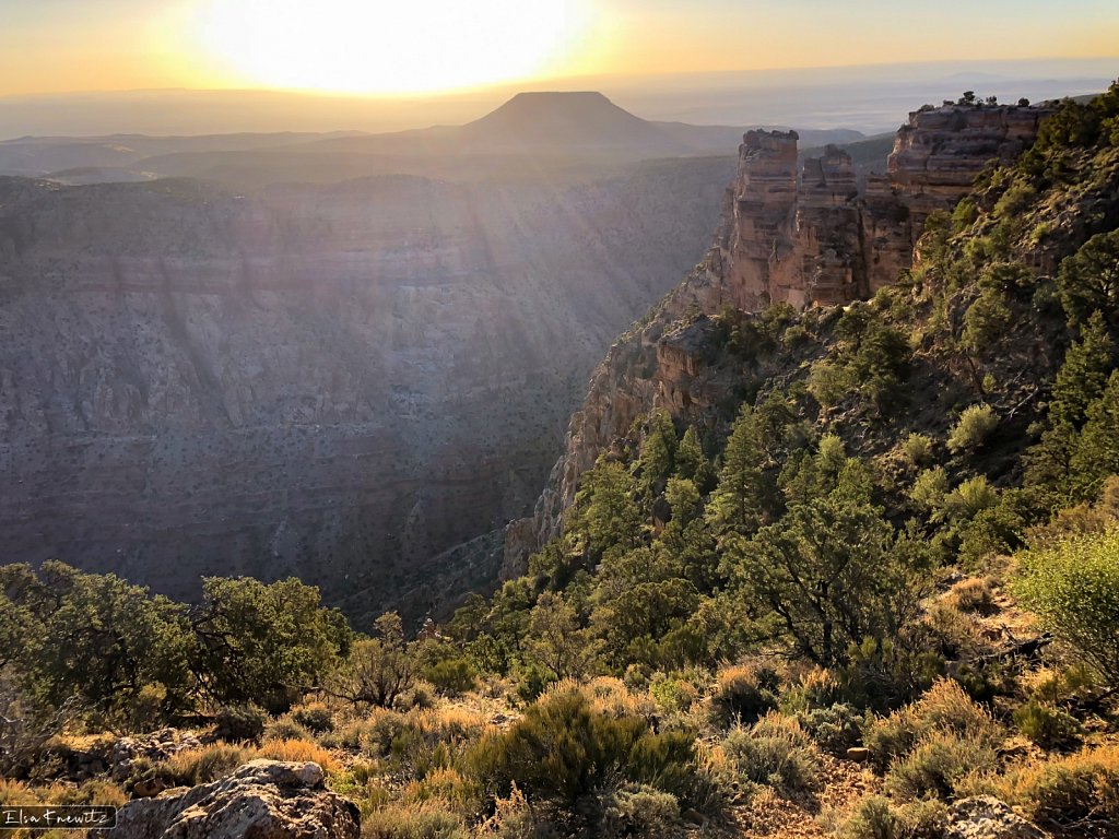 Hazy Sunrise