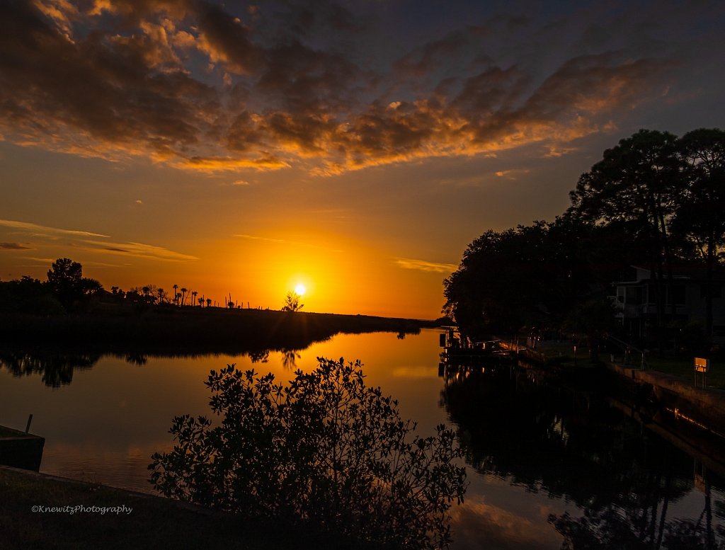 Fiery Sunset