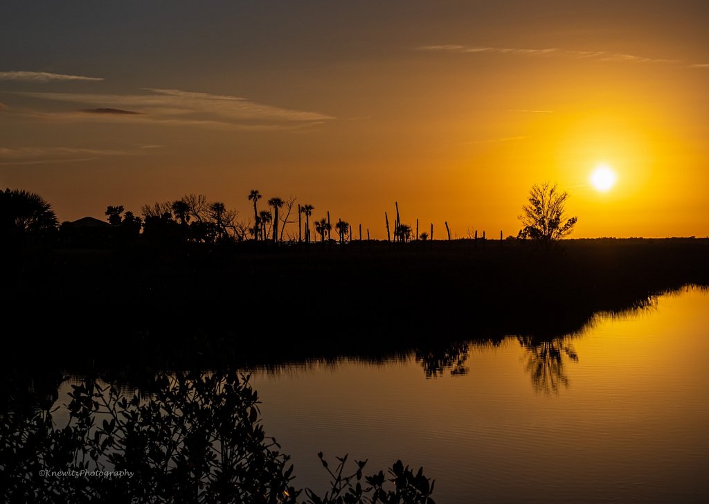 Silhuette in Sunset